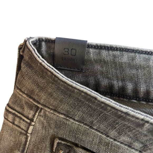 Vince Women's Mid-Gray Denim Skinny Jeans Style# DV135A-2077 Size 30 - Picture 10 of 13